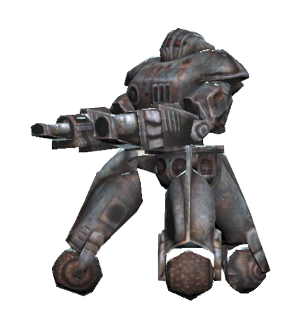 Fichier:Maquette de Robot Sentinelle (Fallout 76).png