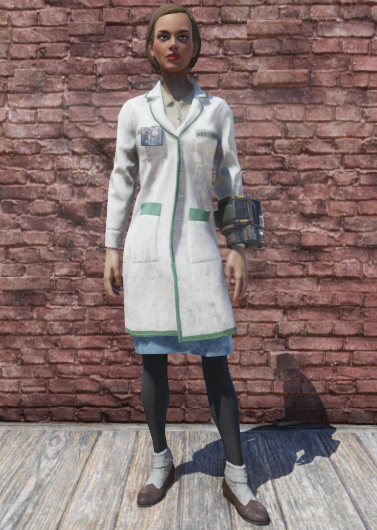 Blouse de labo Arktos (Fallout 76) — Les Archives de VaultTec