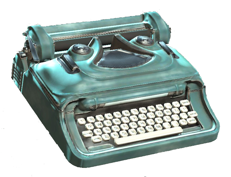 Fichier:Machine à écrire Carlisle (Fallout 76).png
