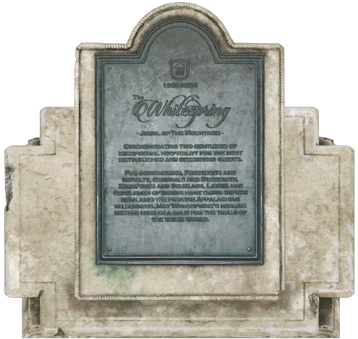 Fichier:FO76 Whitespring placard.png