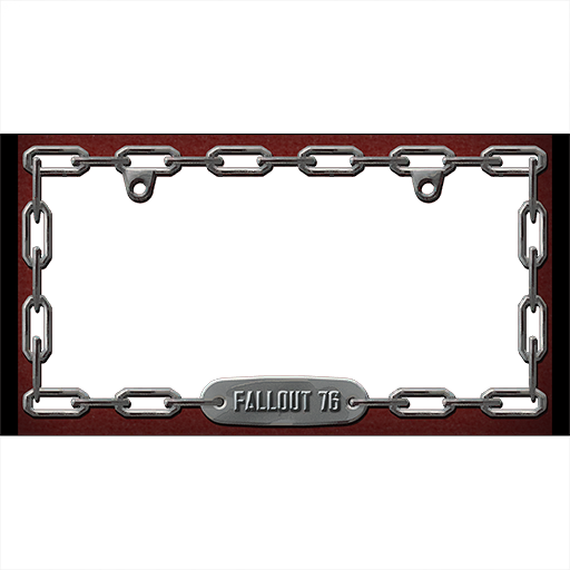 Fichier:FO76 Atomic Shop - Chain license plate photomode frame.png
