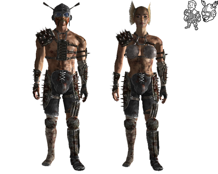 Fichier:Armure à pointes de Raider (Fallout 3).png