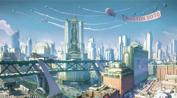 Boston en 2076.