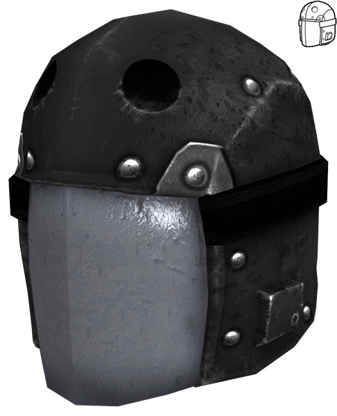 Fichier:Casque de la Sierra Madre renforcé.png