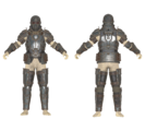 Armor on a dummy character