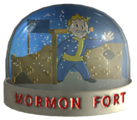 Boule à neige du Fort mormon