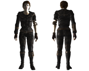 FNV Armure de cuir légère féminin.png