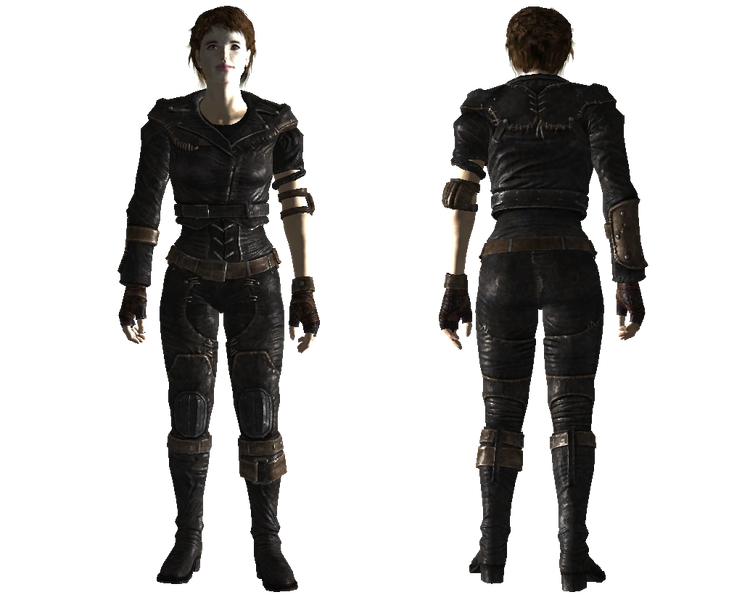 Fichier:FNV Armure de cuir légère féminin.png