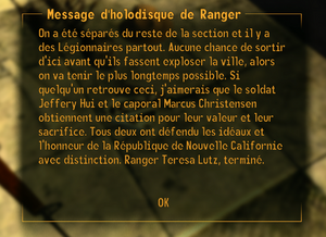 FNV Boite message holodisque Ranger.png