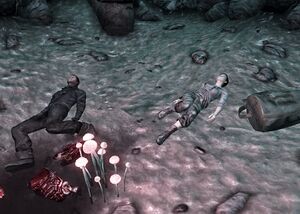 FNV Grotte Goodsprings habitant mort.jpg