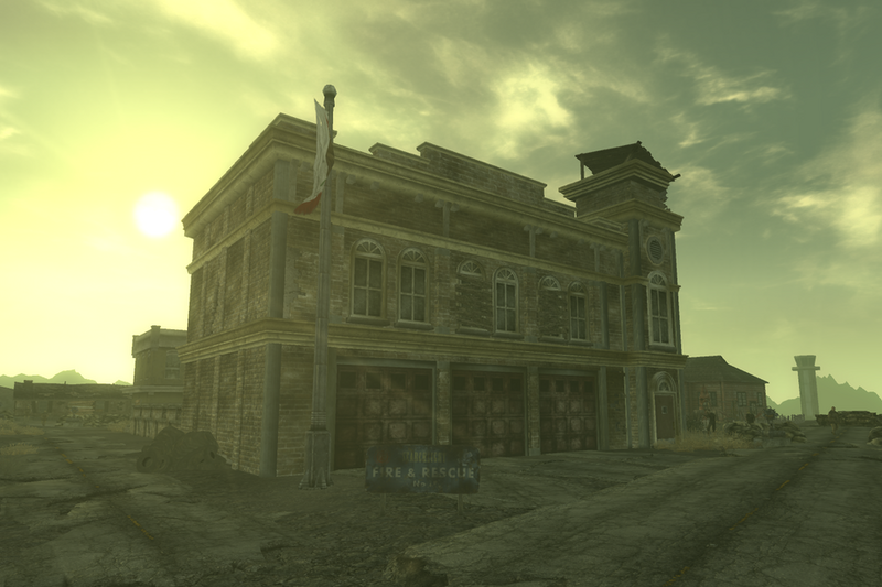 Fichier:FNV caserne Searchlight facade.png