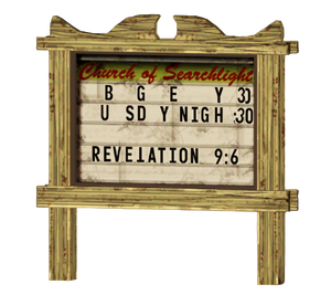 FNV eglise ouest Searchlight panneau.png