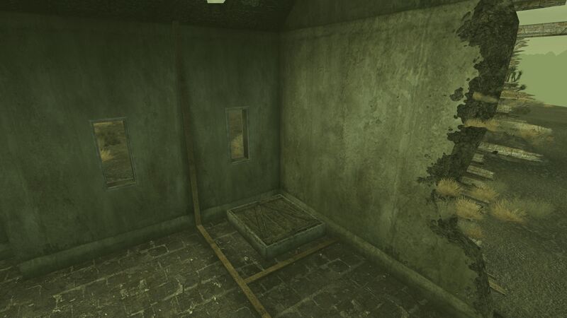 Fichier:FNV sous sol eglise Searchlight entree.jpg