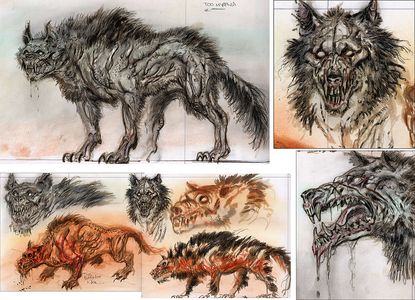 Concept art du Loup dans Fallout 3