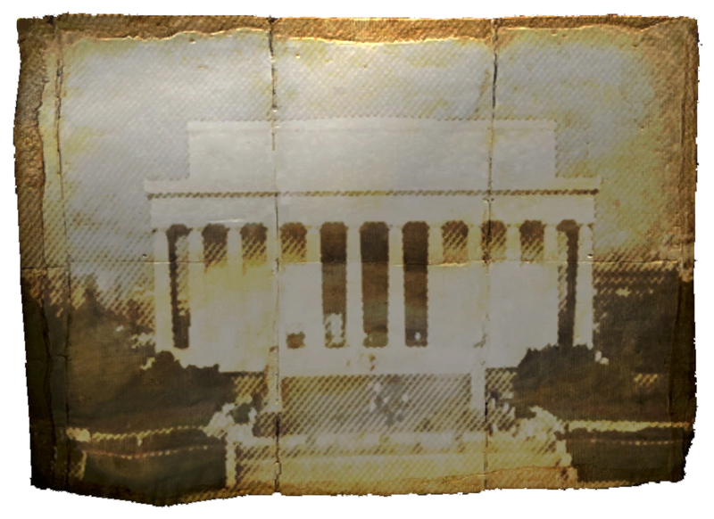 Fichier:FO3 Affiche du Lincoln Memorial.png