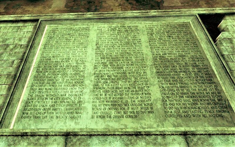 Fichier:FO3 Lincoln Memorial 08.jpg