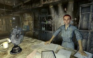 FO3 Moira Brown welcomes.jpg