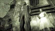 Eulogy et Crimson apparaissent durant la fin de Fallout 3, avec un mauvais karma