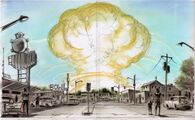 Concept art de Fallout 3 par Adam Adamowicz