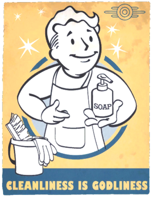 FO4VW Vault poster cleanliness clean.png