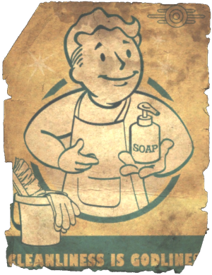 FO4VW Vault poster cleanliness dirty.png