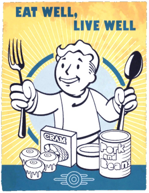 FO4VW Vault poster eat well clean.png