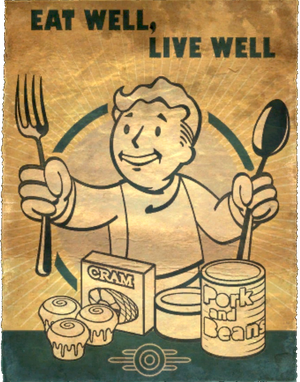 FO4VW Vault poster eat well dirty.png