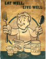 Eat well, live well
