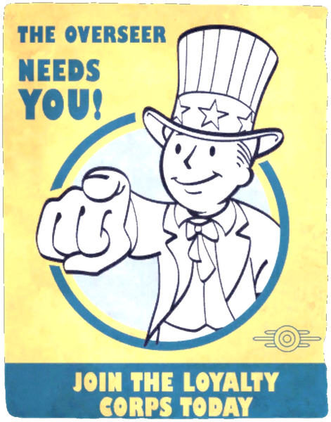 Fichier:FO4VW Vault poster loyalty corps clean.png