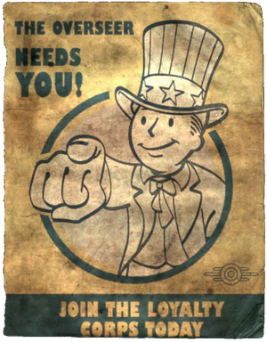 FO4VW Vault poster loyalty corps dirty.png