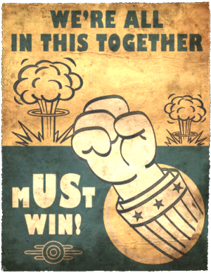FO4VW Vault poster mUSt win dirty.png