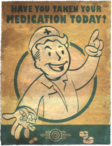 Fichier:FO4VW Vault poster meds dirty.png