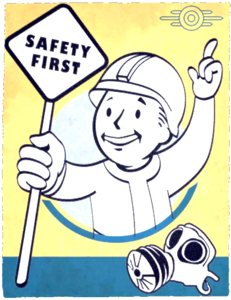 Fichier:FO4VW Vault poster safety first clean.png
