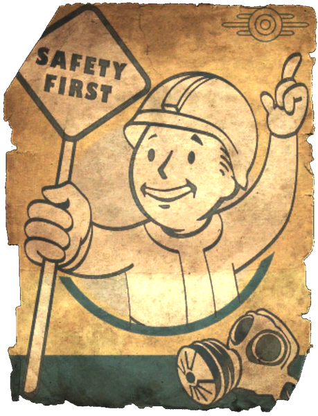 Fichier:FO4VW Vault poster safety first dirty.png