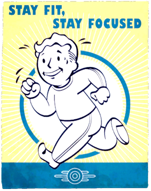 FO4VW Vault poster stay fit clean.png