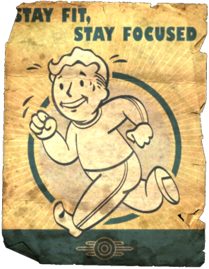 FO4VW Vault poster stay fit dirty.png