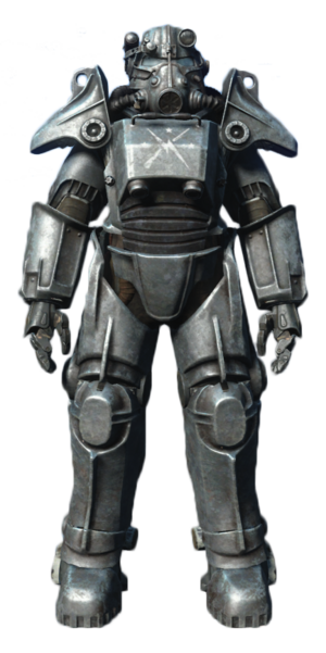 FO4 Armure T-45 peinture Minutemen.png