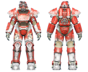 FO4 Armure T-51 peinture Nuka-Cola.png