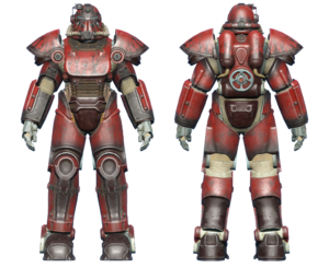 FO4 Armure T-51 peinture hot rod flammes.png