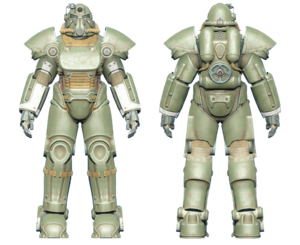 FO4 Armure T-51 peinture militaire.png