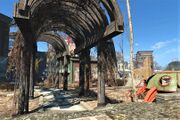 Les arches du Columbus Park.