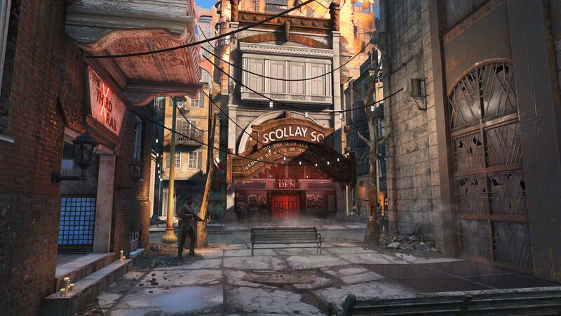 Fichier:FO4 Goodneighbor Allée vers rue principale.jpg