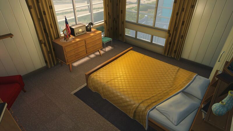Fichier:FO4 La Maison de Demain - Chambre principale.jpg