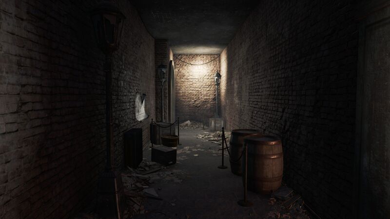 Fichier:FO4 Musee de la liberte Couloir visite.jpg