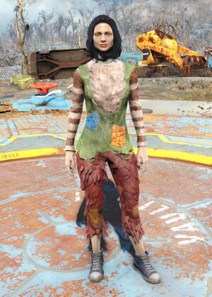 FO4 Pull patchwork et pantalon à fourrure féminin.jpg