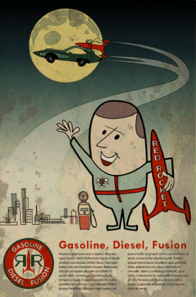 Fichier:FO4 Red Rocket Gasoline Diesel Fusion poster.png