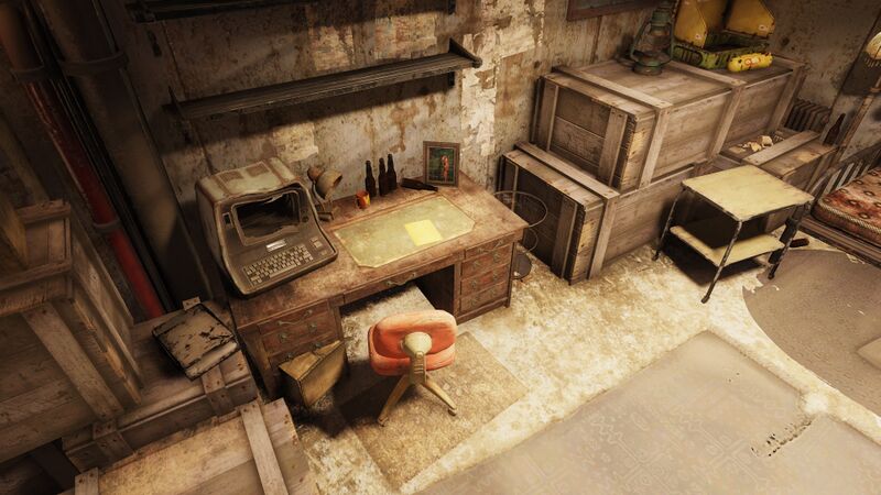 Fichier:FO76SD Makeshift vault (One last trip).jpg