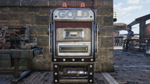 Machine de presse de l'or à Fondation.