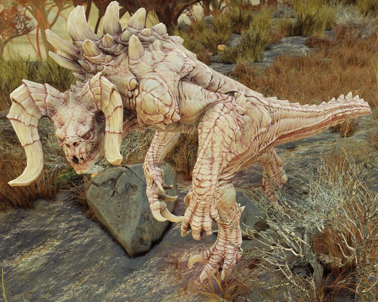 Fichier:FO76 Écorcheur albinos.jpg