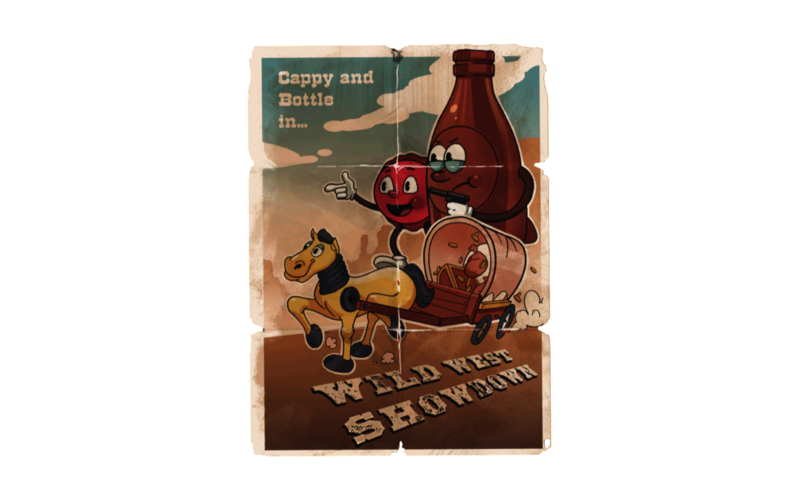 Fichier:FO76 Affiche Spectacle Far West.png